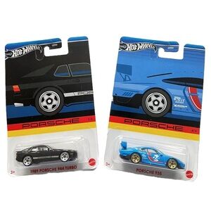 2024 Hot Wheels Porsche 935 4/6  & 89 Porsche 944 Turbo 3/6 Scale 1:64